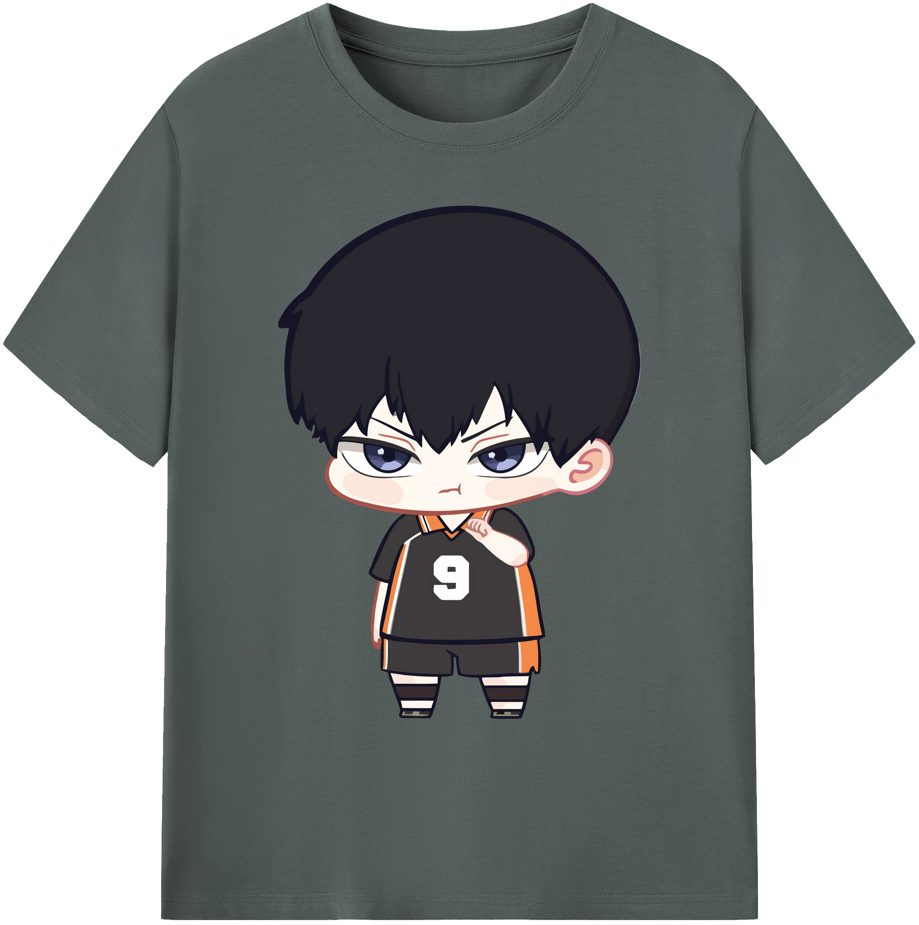（画像用） ハイキュー!! Haikyu!! 綿100％ メンズ半袖Tシャツ｜肌触りやわらか＆通気性